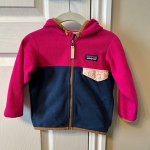 Patagonia baby micro d snap t fleece jacket